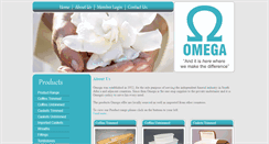 Desktop Screenshot of omegafuneralware.co.za